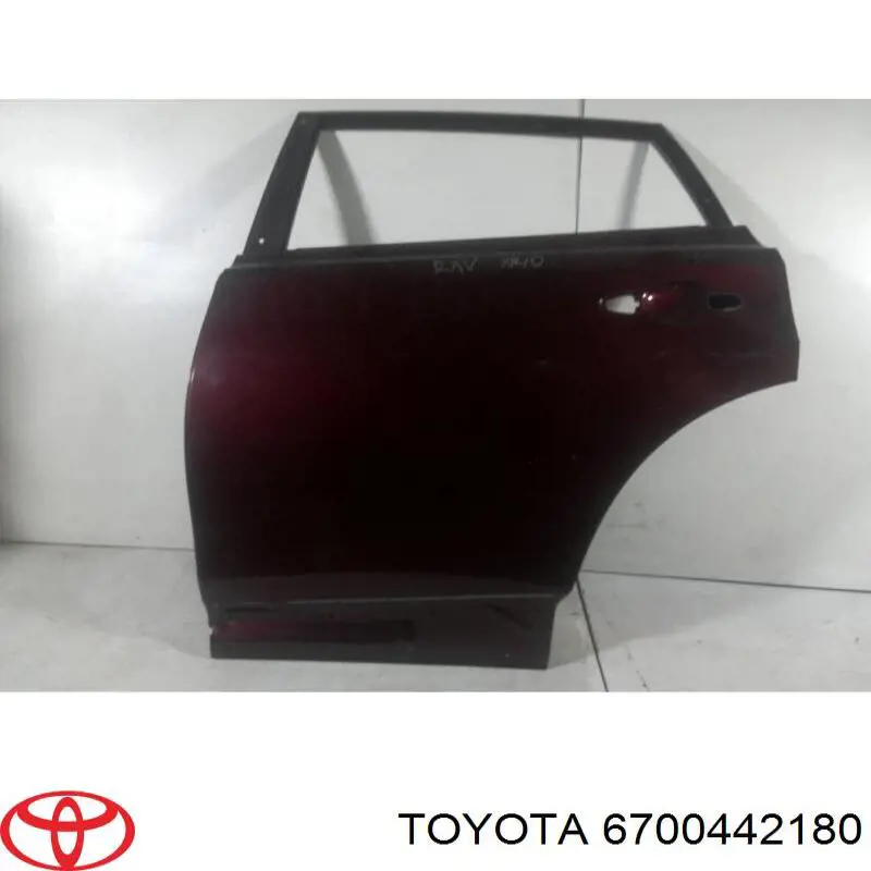 Купити Двері задні, ліві Toyota RAV4 IV A4