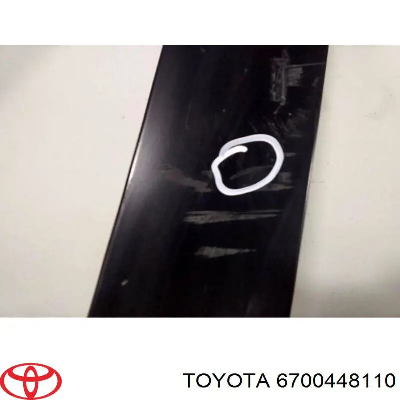 6700448110 Toyota Двері пасажирськи задні ліві