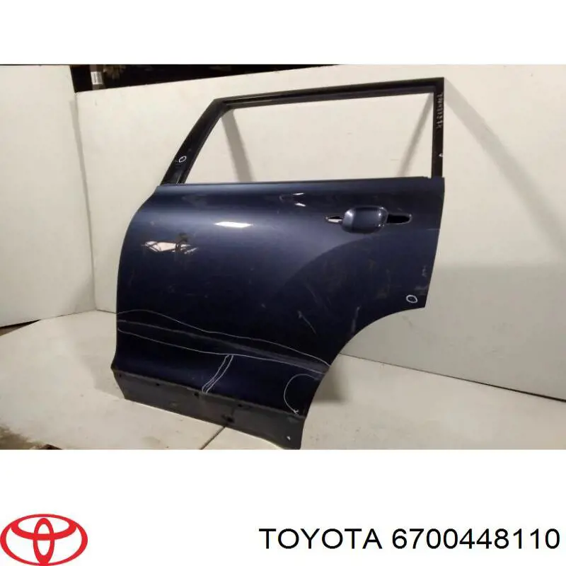 Двері задні Toyota 6700448110 ціна, від 1266.93 USD