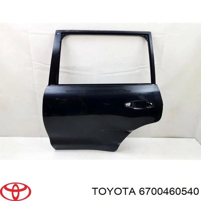 6700460540 Toyota Двері пасажирськи задні ліві