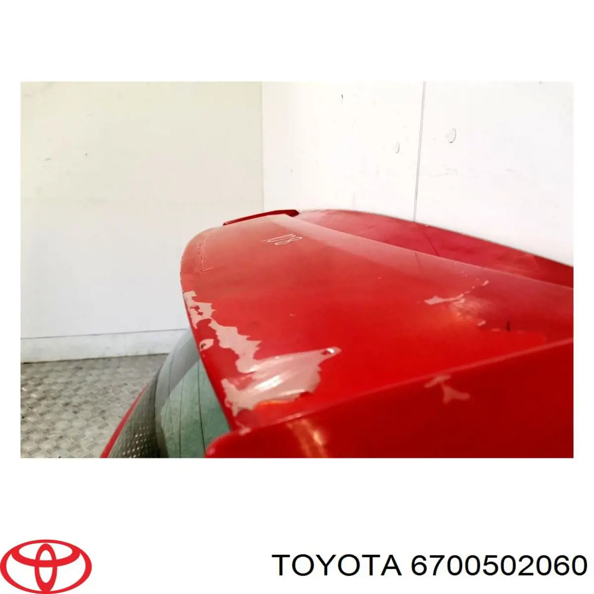 6700502060 Toyota двері задні, багажні (3-і/(5-і) (ляда))