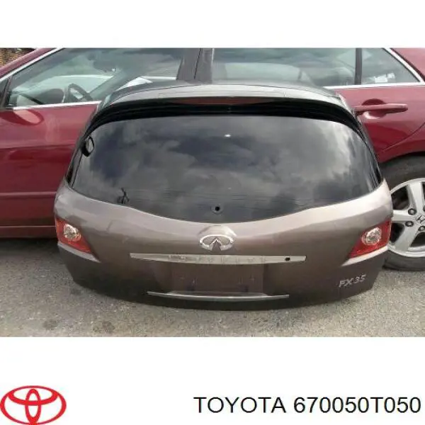 670050T050 Toyota Треті двері