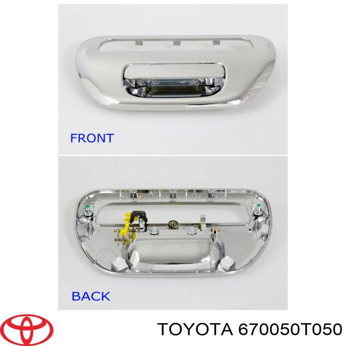П'яті двері Toyota 670050T050 ціна, від 1077.72 USD
