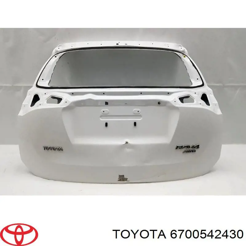 Двері задні, багажні (3-і)/(5-і) (ляда) Toyota RAV4 4 (A4) (Тойота Рав4)