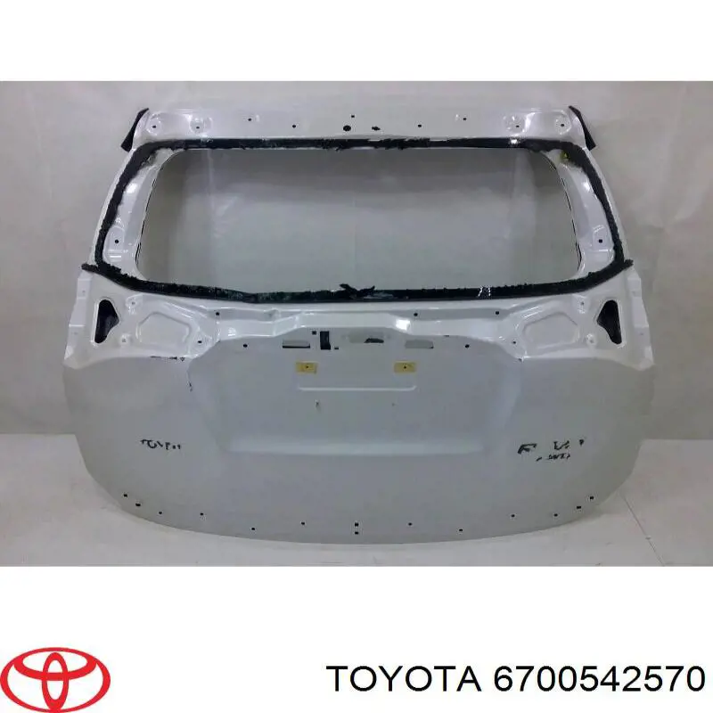 6700542570 Toyota двері задні, багажні (3-і/(5-і) (ляда))