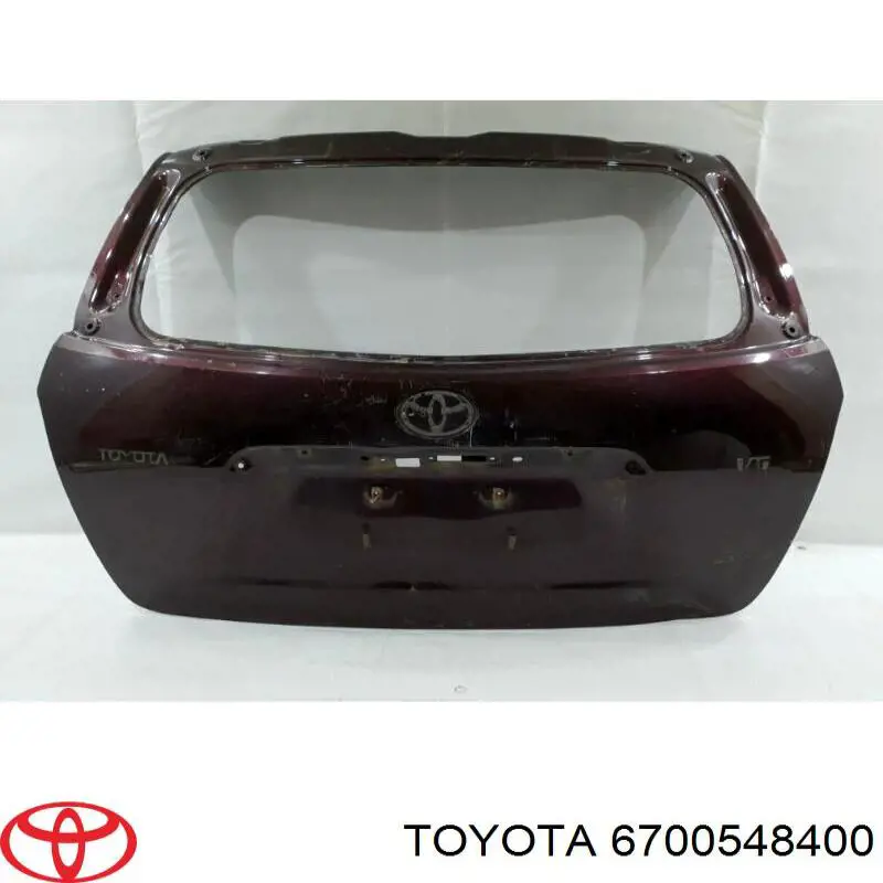 П'яті двері Toyota 6700548400 ціна, від 564.33 USD