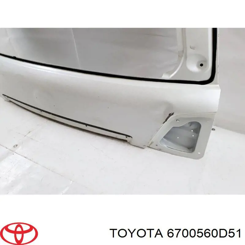 Купити 6700560D51 Toyota Задня ляда