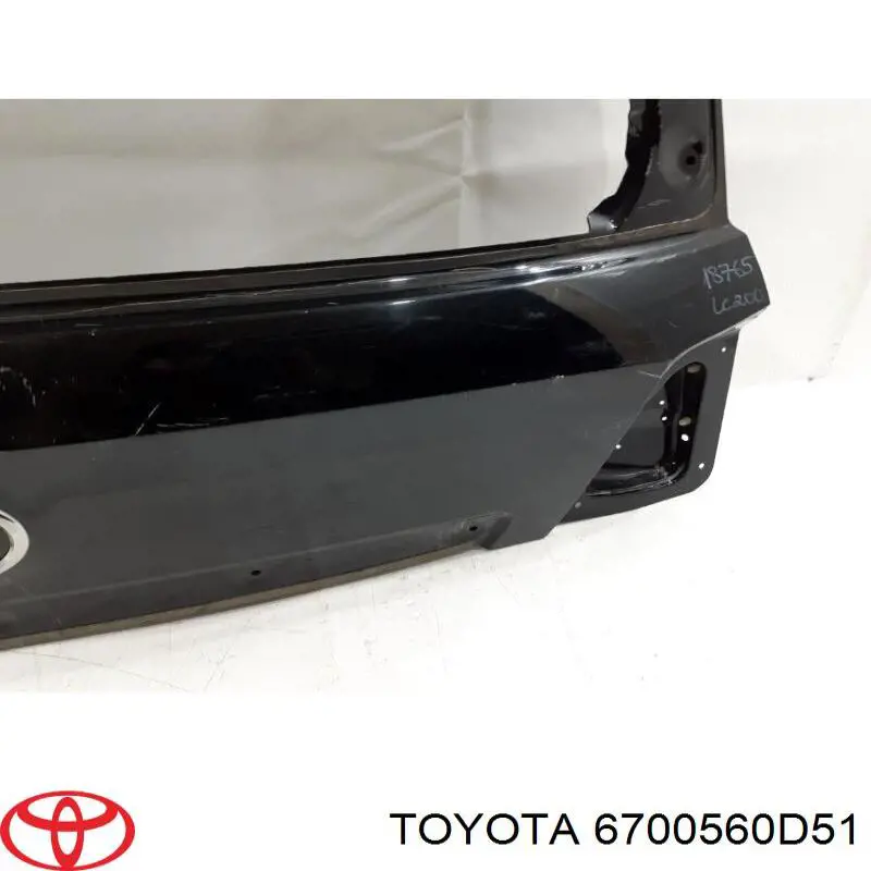6700560D51 Toyota Треті двері