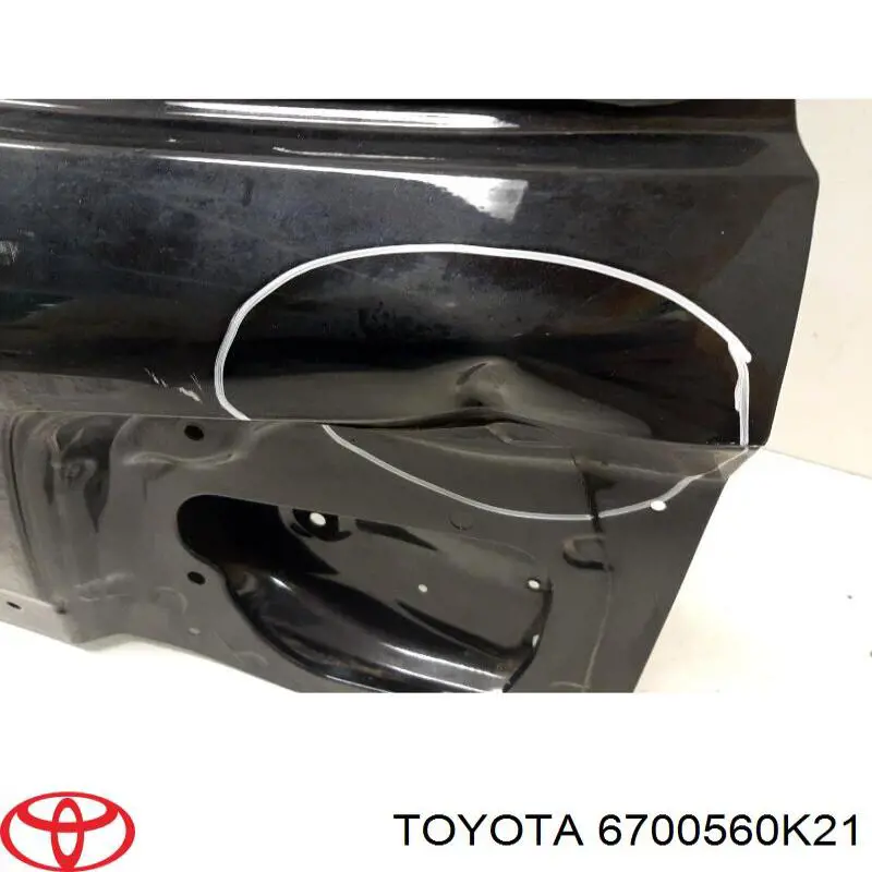 Купити 6700560K21 Toyota Задня ляда