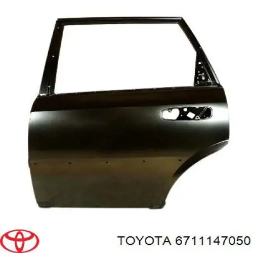 6711147050 Toyota Пасажирські передні двері