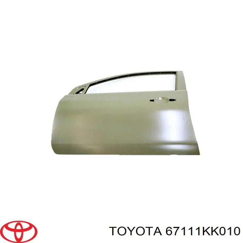 Двері передні, праві Toyota 67111KK010 ціна, від  USD