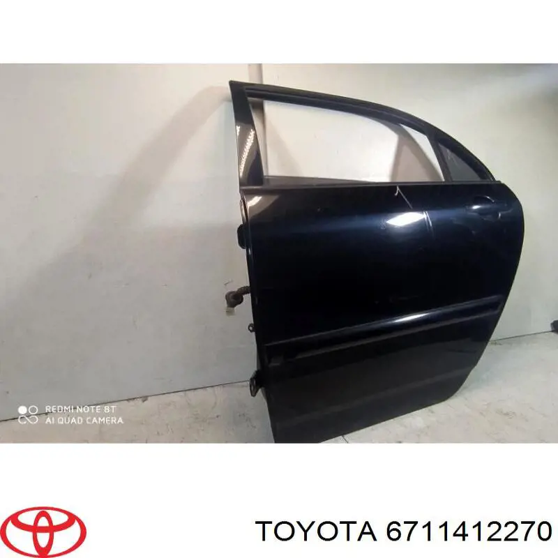 Двері задні Toyota 6711412270 ціна, від 196.33 USD