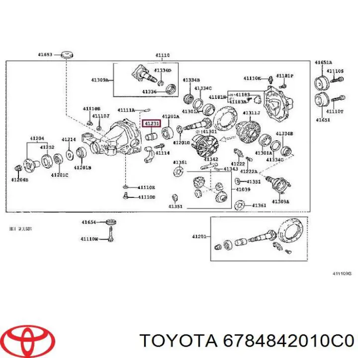 6784842010C0 Toyota 
