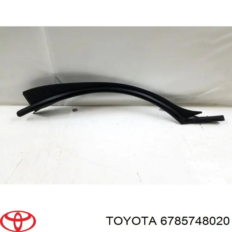 Ущільнювач двері задньої правої (на двері) Toyota 6785748020 ціна, від 24.66 USD