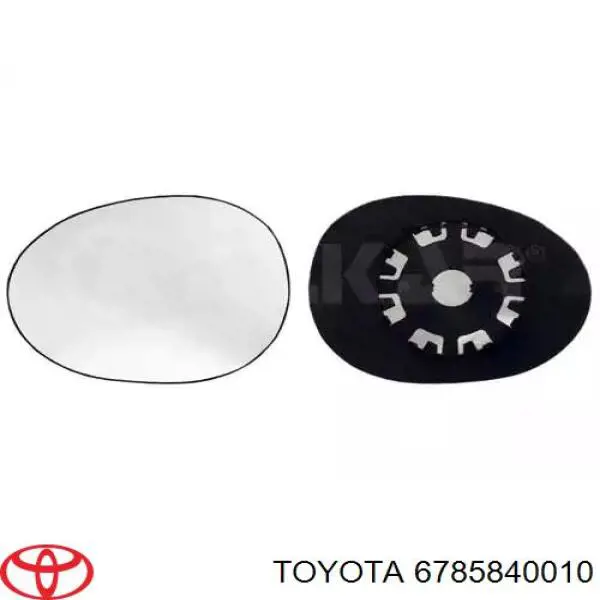 6785840010 Toyota Прокладка дверей задніх, лівих (на двері)