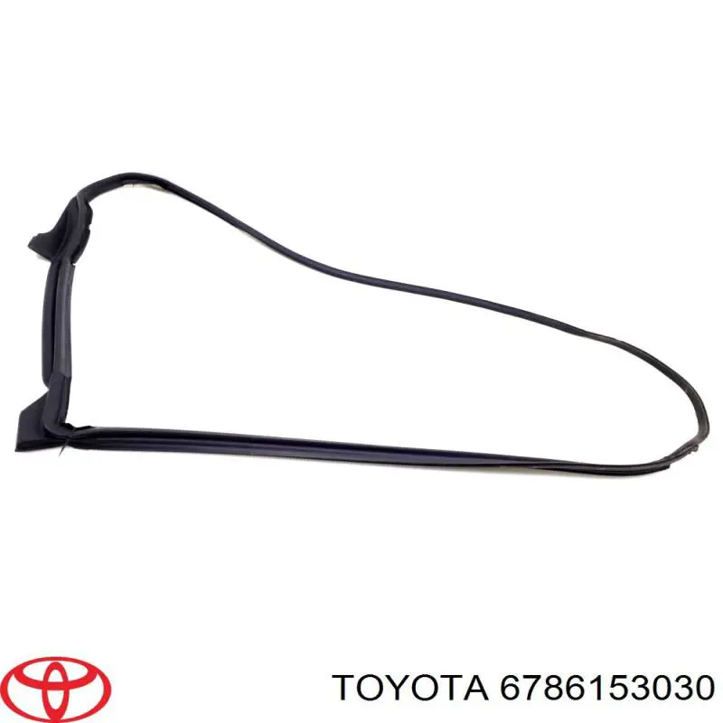 Ущільнювач дверей передніх, правих (на дверей) Toyota 6786153030 ціна, від 8.87 USD