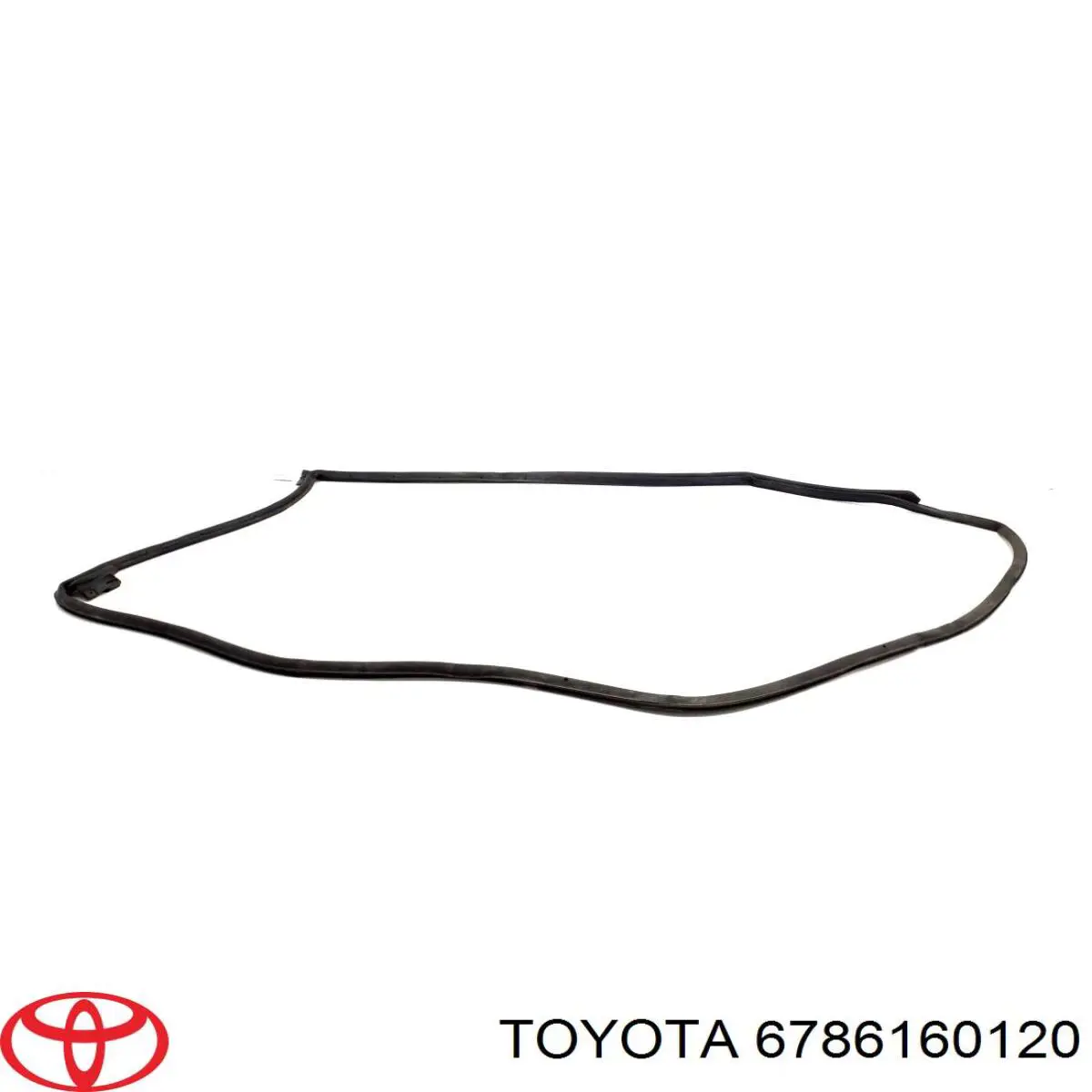 Ущільнювач дверей передніх, правих (на дверей) Toyota 6786160120 ціна, від 22.01 USD