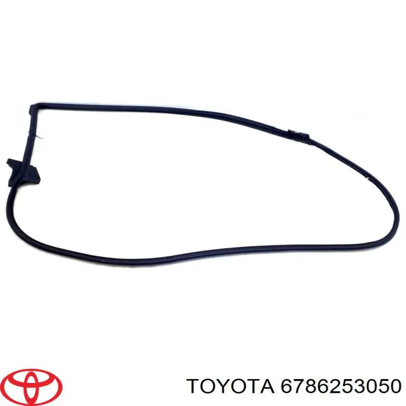 6786253050 Toyota Ущільнювач дверей передніх, лівих (на двері)