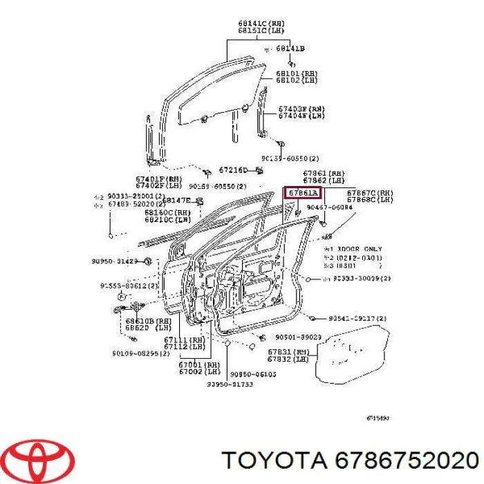 Toyota 6786752020 ціна, від 1.39 USD