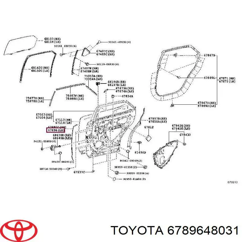 6789648031 Toyota 