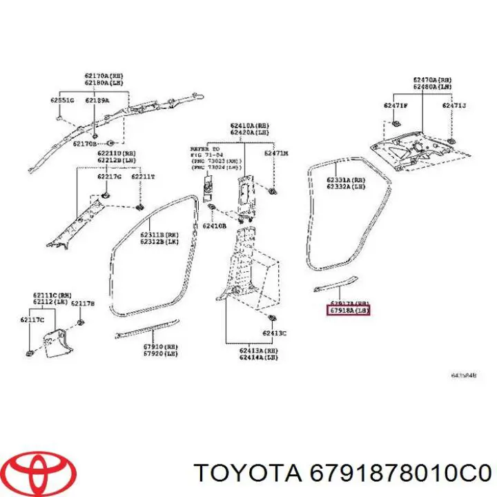 6791878010C0 Toyota 