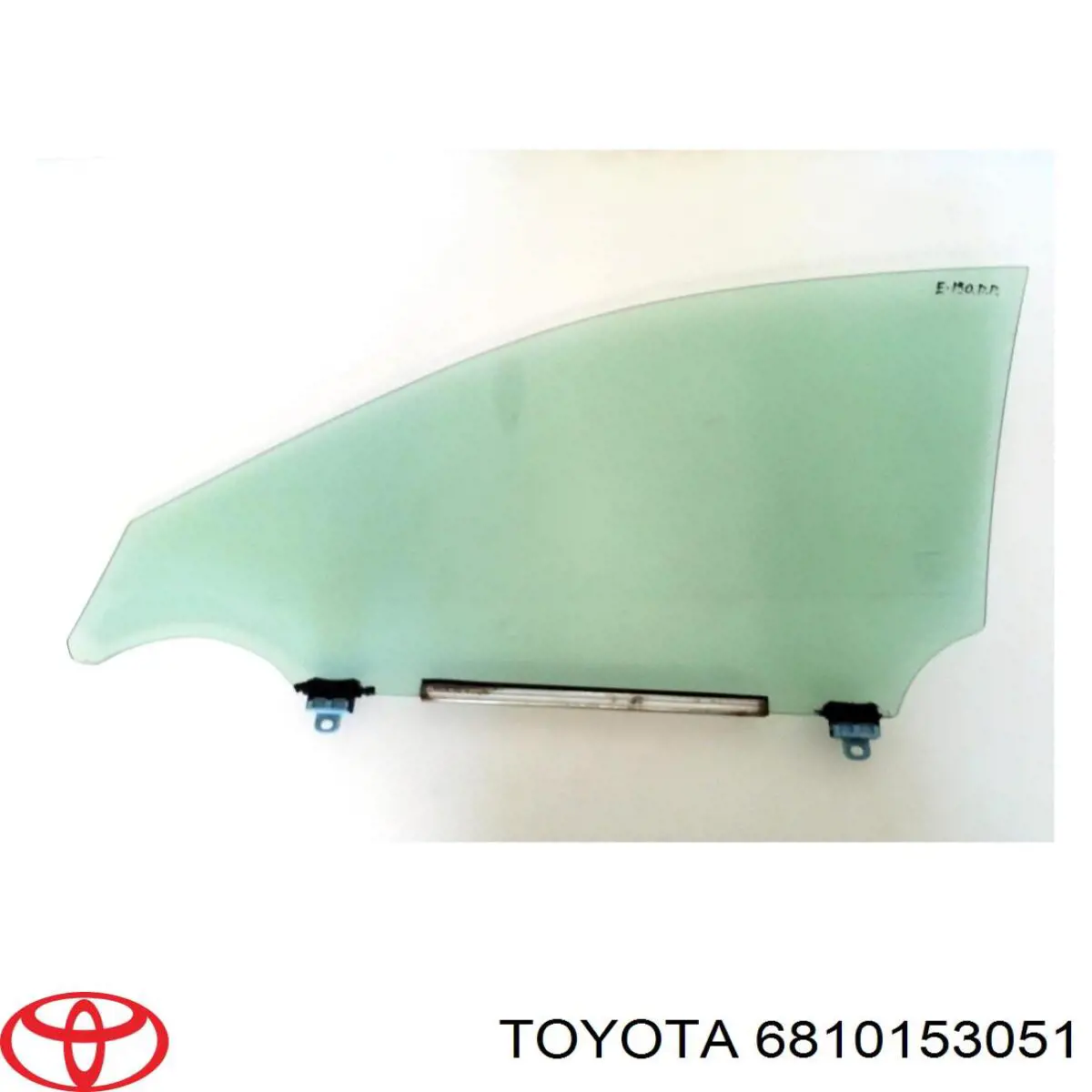 6810153051 Toyota Скло передніх дверей, правих
