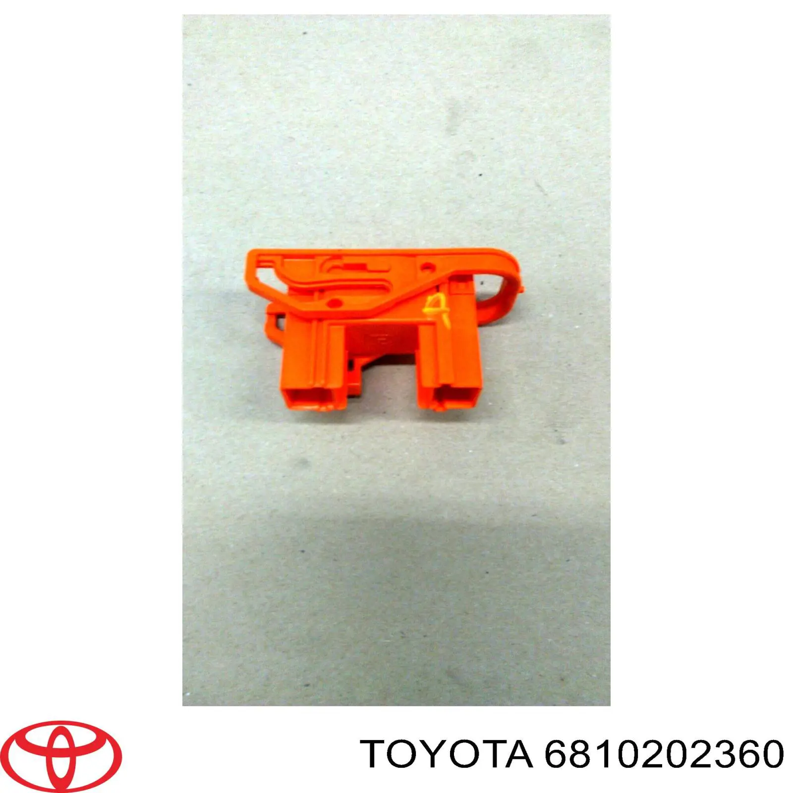 Скло передніх дверей, лівою Toyota 6810202360 ціна, від 24.55 USD