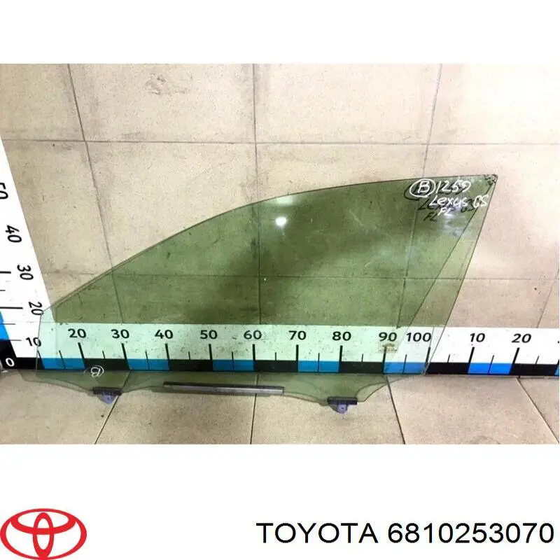 Скло передніх дверей, лівих Toyota 6810253070 ціна, від 96.81 USD