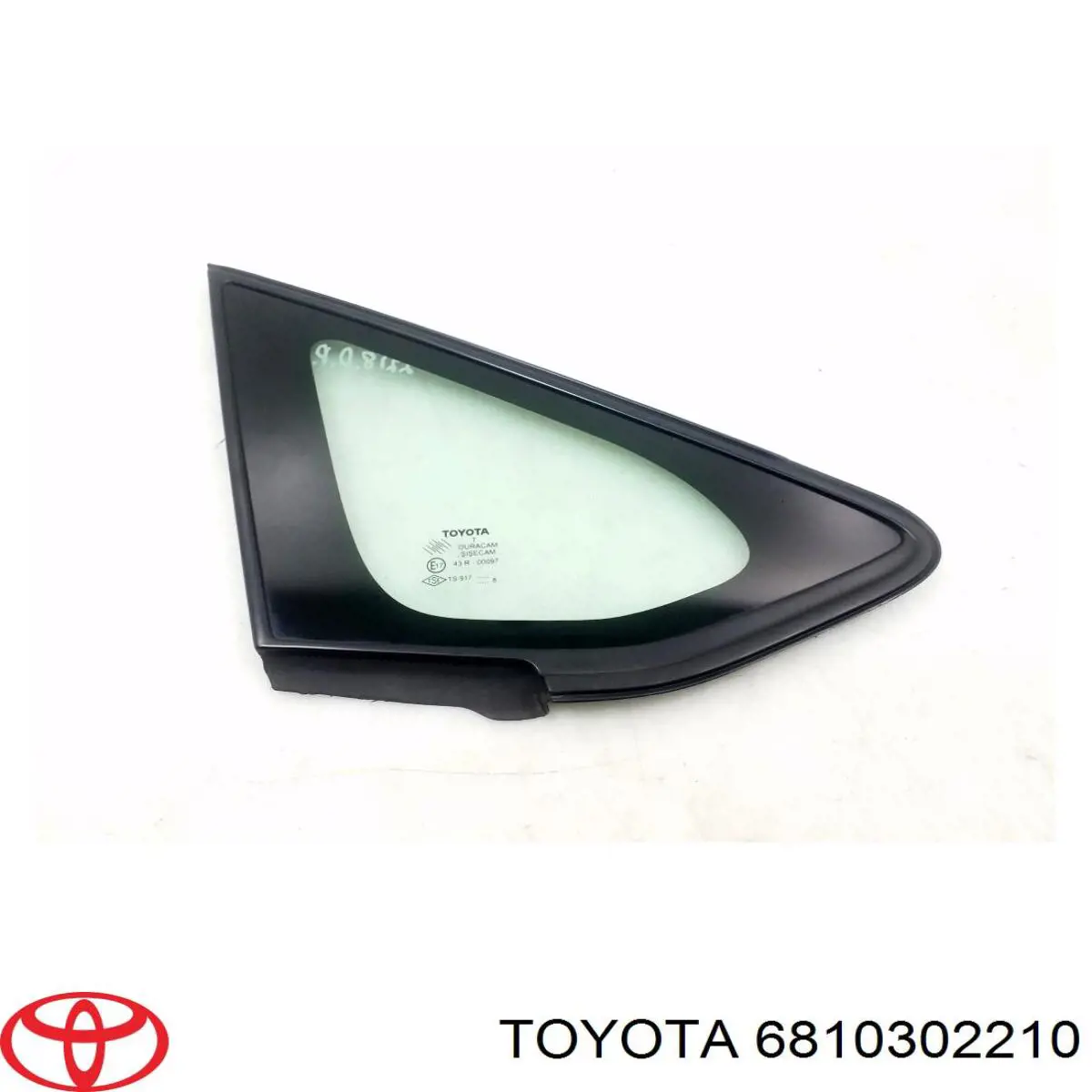 Скло заднє праве Toyota 6810302210 ціна, від 13.93 USD