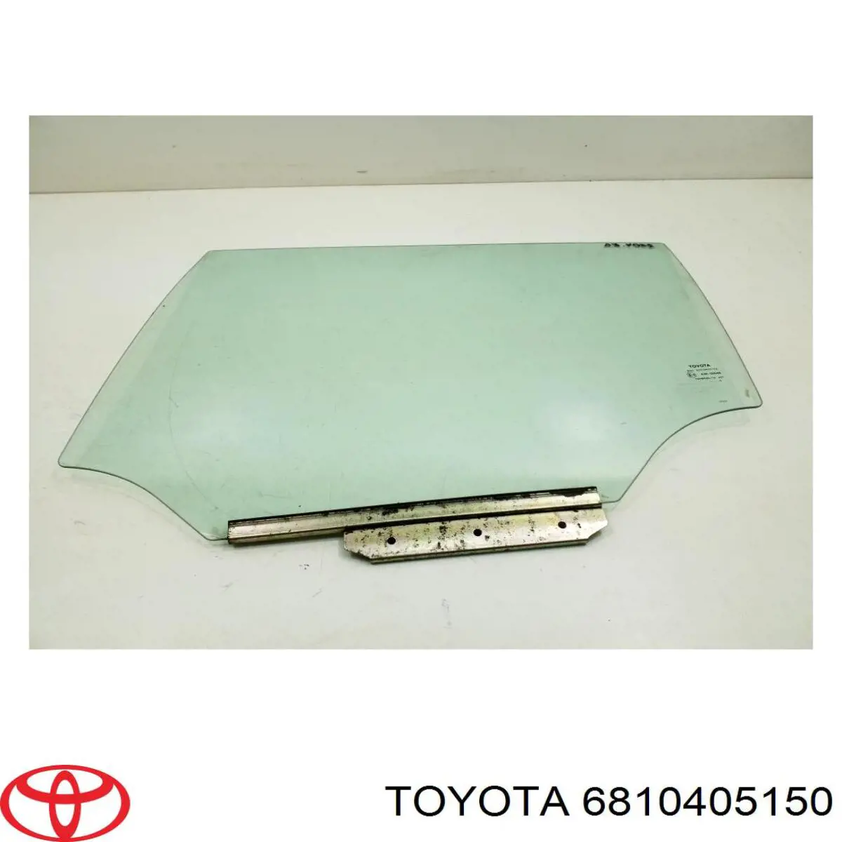 6810405150 Toyota Скло задніх дверей, лівих