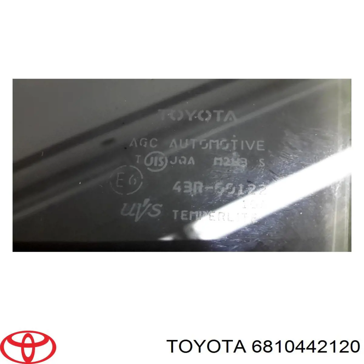 Скло задньої двері лівої Toyota RAV4 3 (A3) (Тойота Рав4)