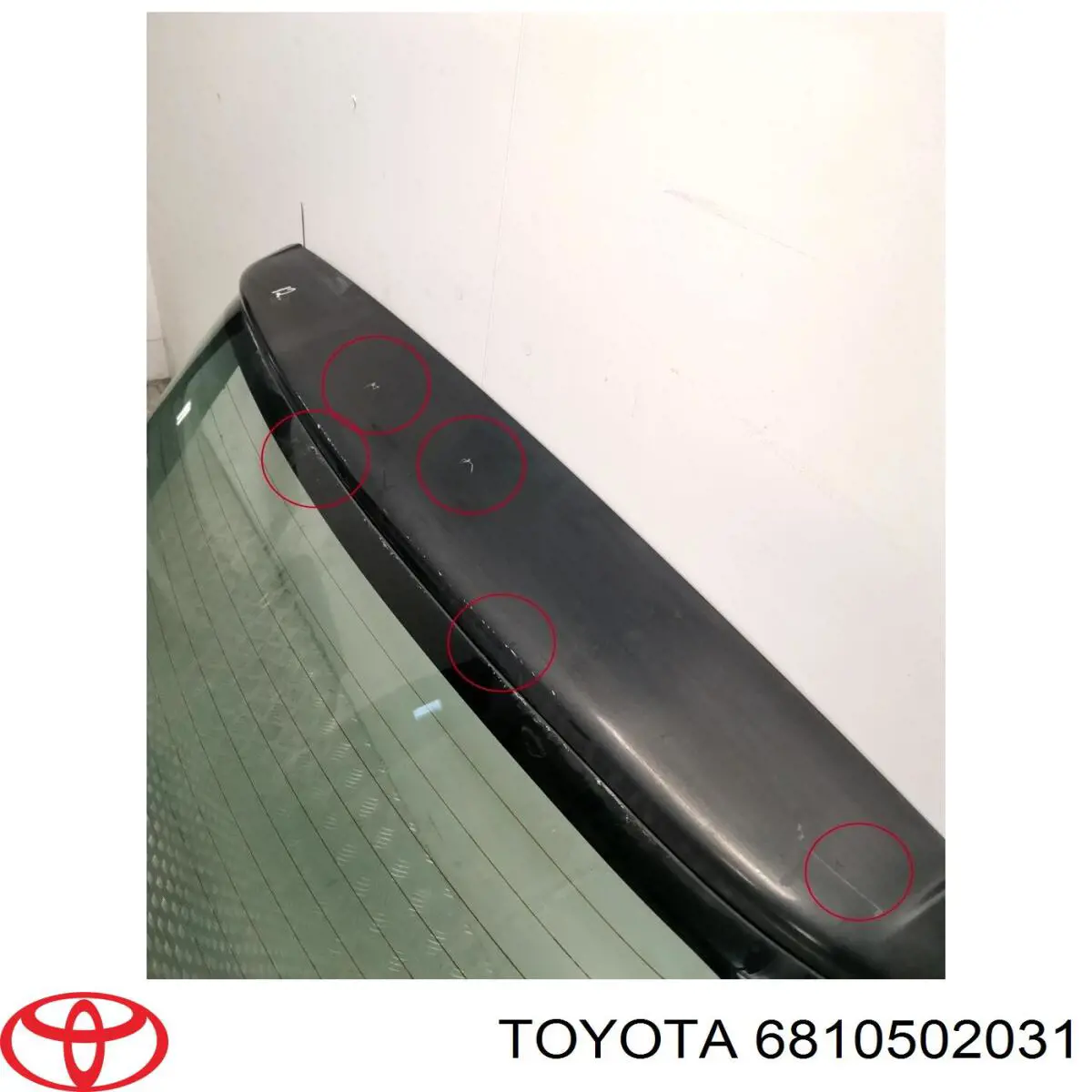 GS7007D22 XYG Скло третіх/п'ятих дверей