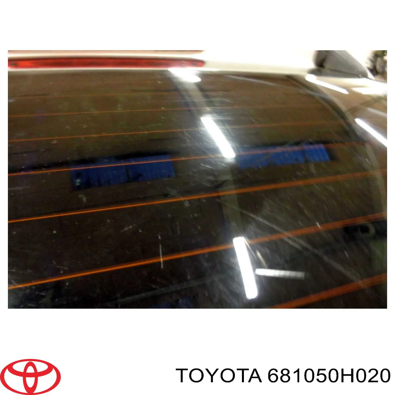 681050H020 Toyota Скло третіх/п'ятих дверей
