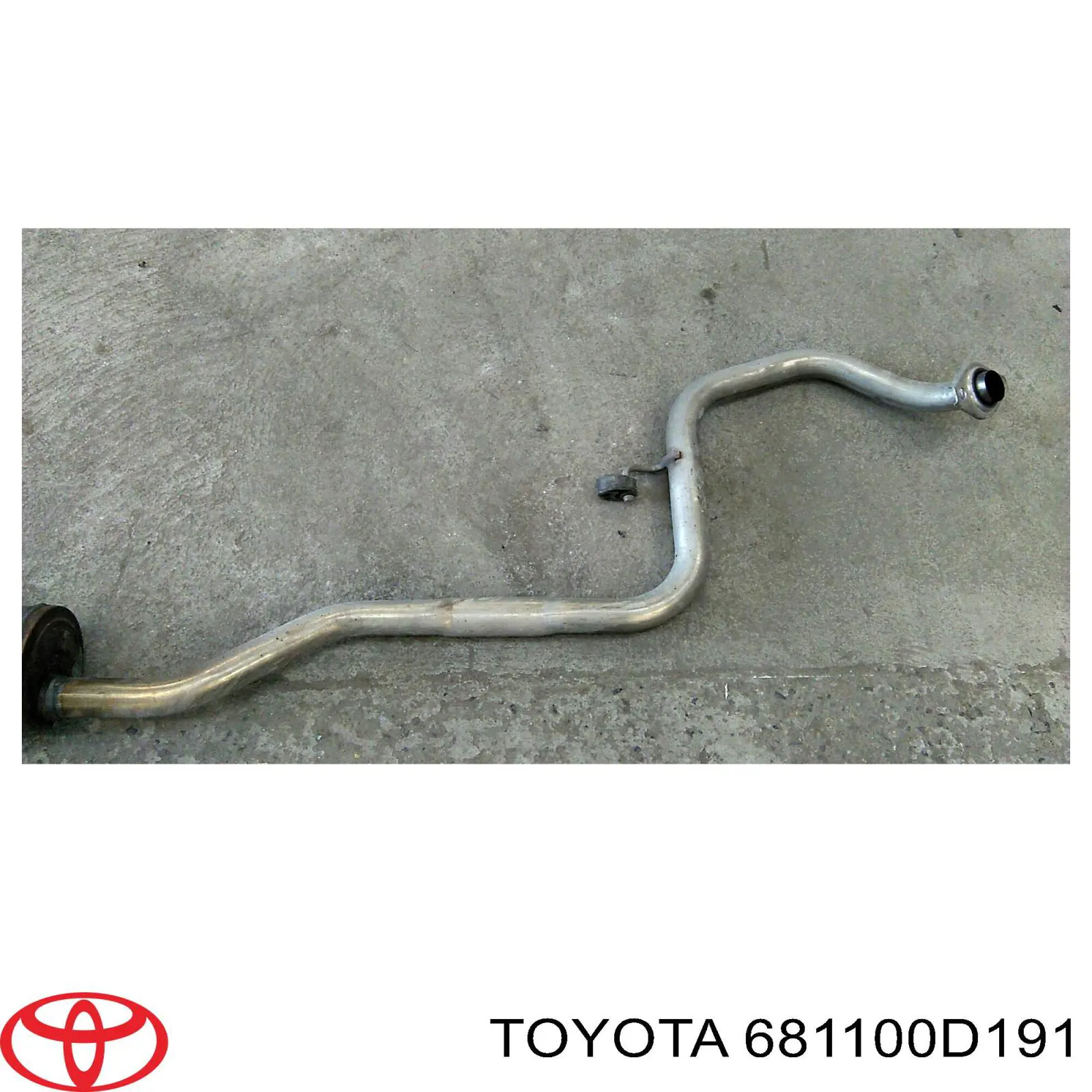 Купити 681100D191 Toyota Скло передніх дверей, правою