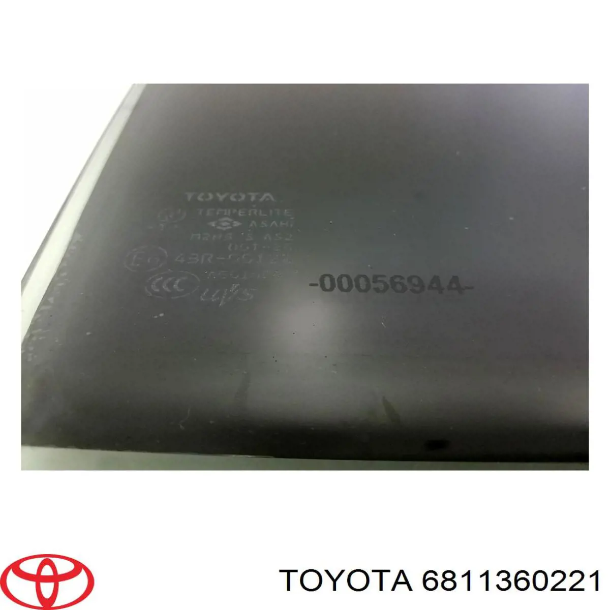 Скло задньої двері правої GS7006D302 XYG
