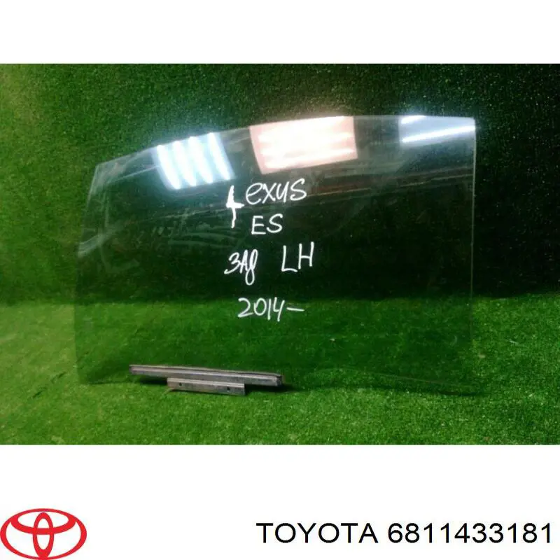 Купити 6811433181 Toyota Скло задньої двері лівої