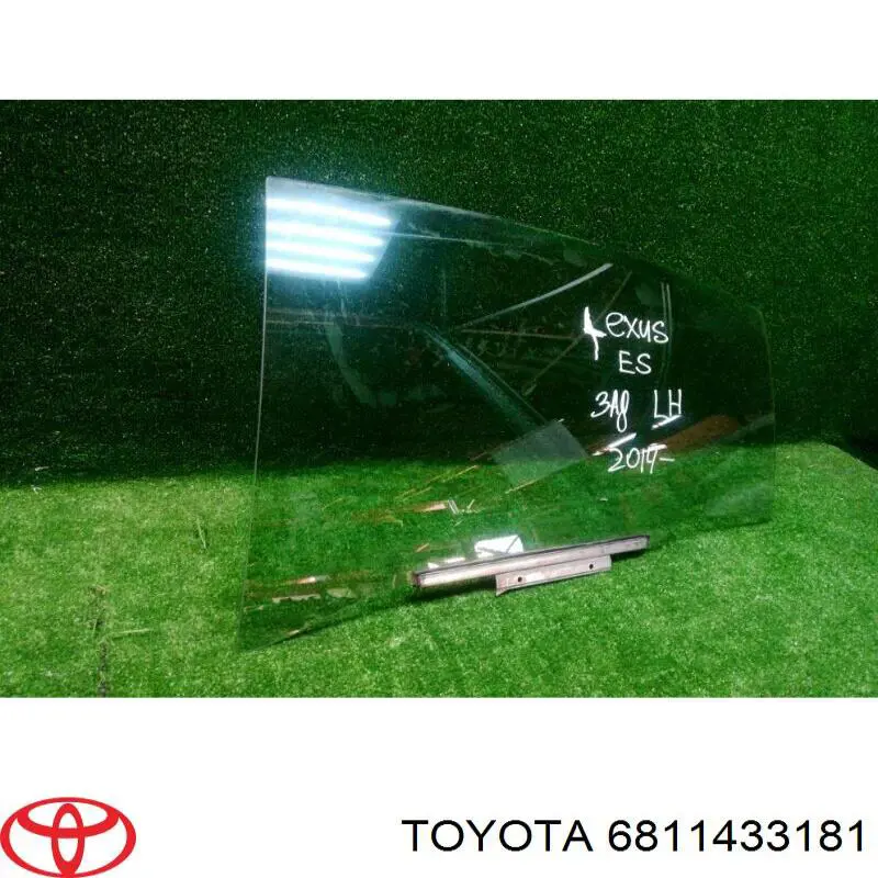 Скло задньої двері лівої Toyota 6811433181 ціна, від 30.39 USD