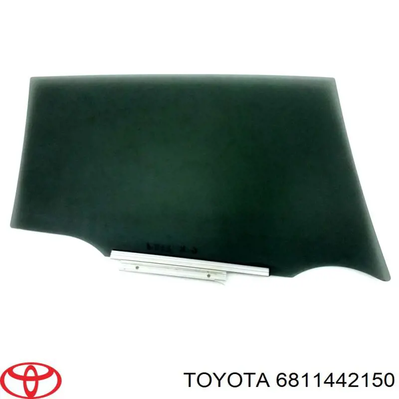 Купити 6811442150 Toyota Скло задньої двері лівої