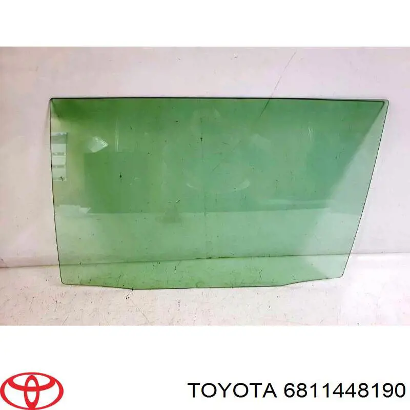Скло задньої двері лівої Toyota 6811448190 ціна, від 117.82 USD