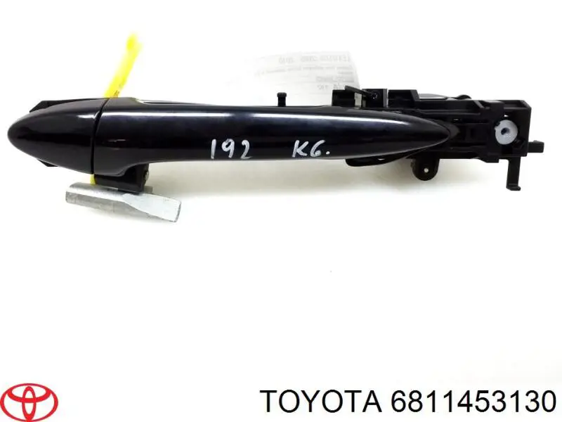 6811453131 Toyota Скло задніх дверей, лівих