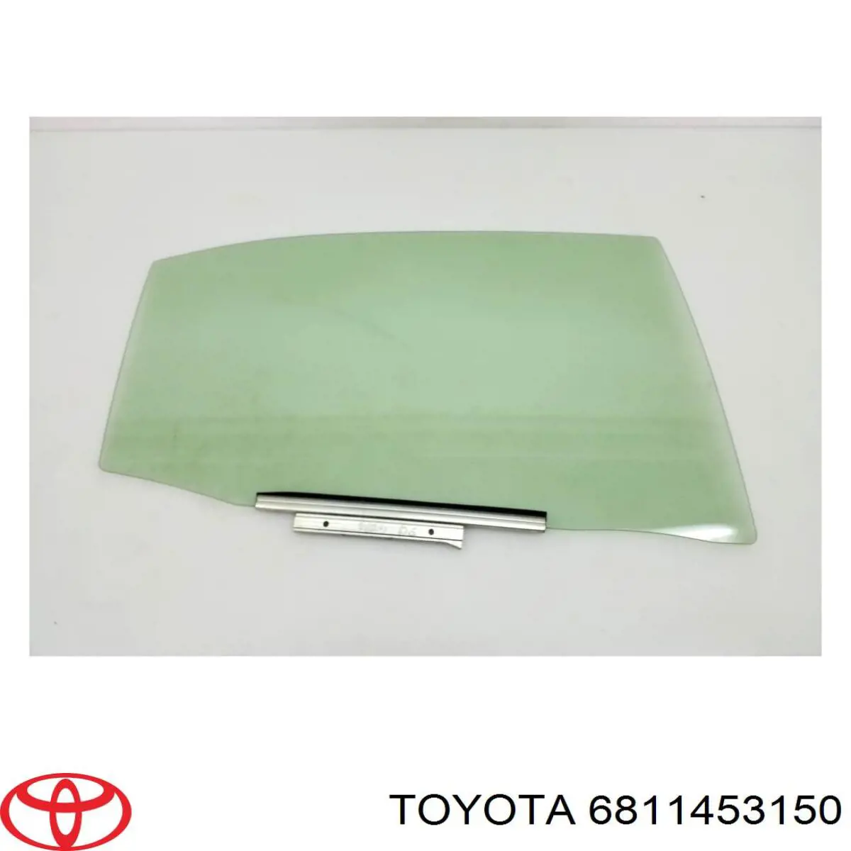 Скло задньої двері лівої 6811453150 Toyota