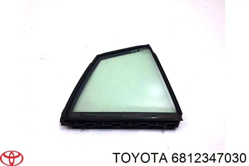 Купити 6812347030 Toyota Кватирка двері трикутник, задня, права