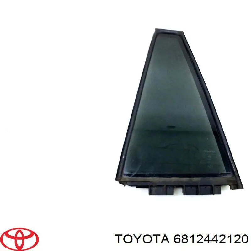Купити 6812442120 Toyota Скло-кватирка двері, задній, лівою