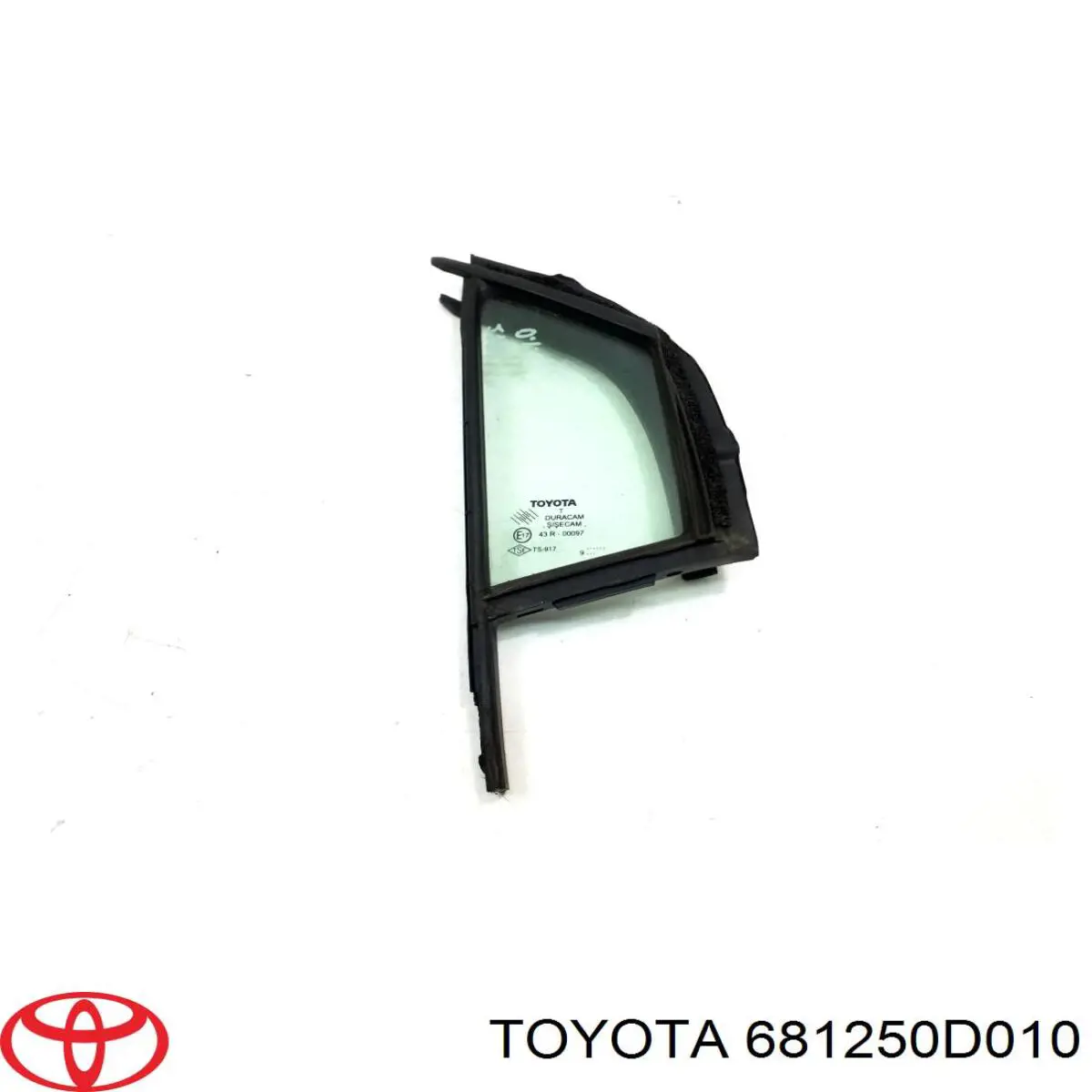 Скло трикутне дверей передніх правих Toyota 681250D010 ціна, від 6.91 USD