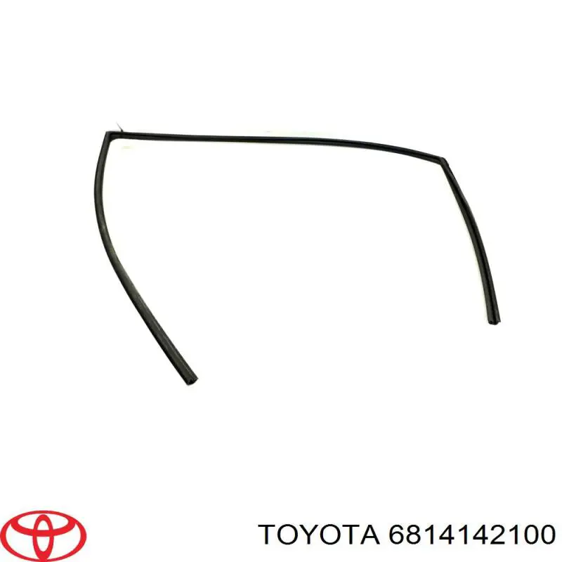 Направляюча скла рамки двері, переднього права Toyota RAV4 4 (A4) (Тойота Рав4)