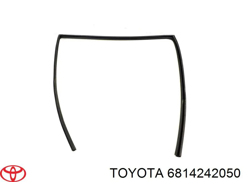 Направляюча скла рамки двері, заднього права Toyota RAV4 4 (A4) (Тойота Рав4)