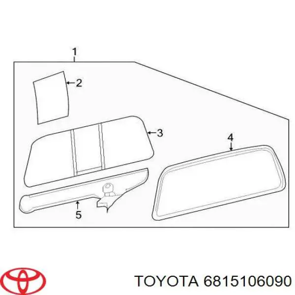 6815106090 Toyota 