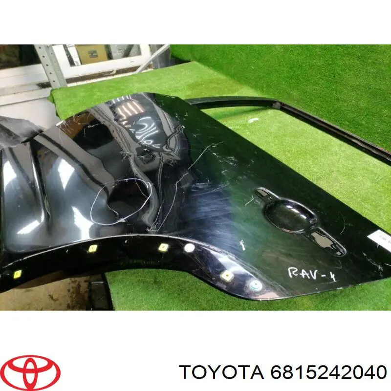 Направляюча скла рамки двері, задньої лівої Toyota 6815242040 ціна, від 4.17 USD