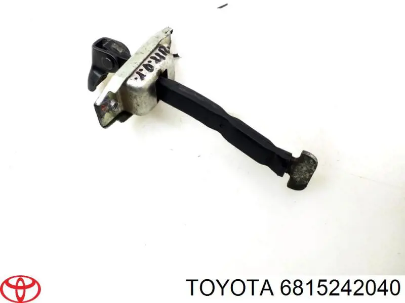 6815242040 Toyota Направляюча скла рамки двері, задньої лівої