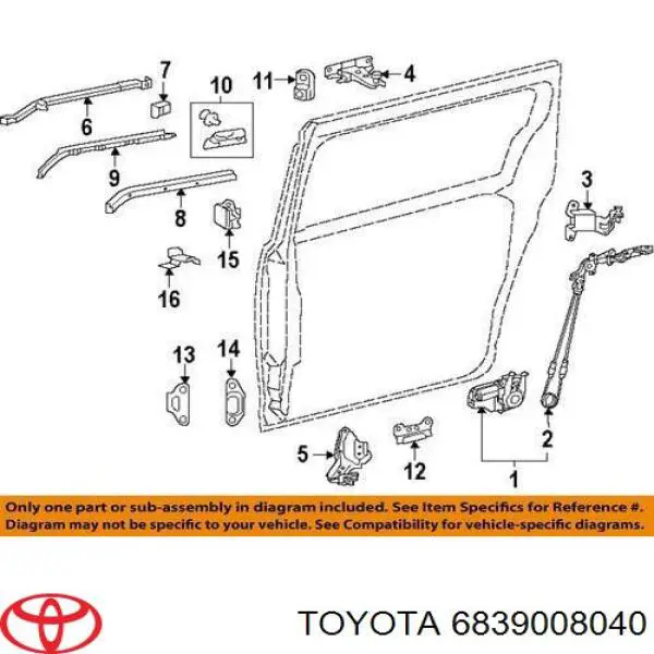 6839008040 Toyota 
